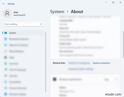Cách kiểm tra xem Khôi phục hệ thống có được bật trên Windows 11 hay không 