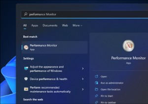 Cách mở Màn hình Hiệu suất Windows 11 