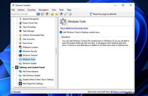Cách thiết lập phím tắt công cụ Windows trong Windows 11 