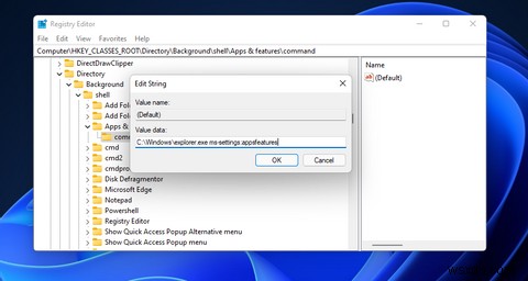Cách thiết lập phím tắt cho các trang cài đặt trong Windows 11 