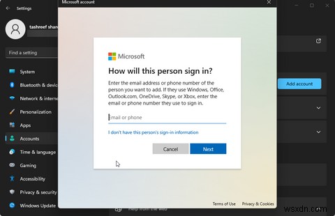 Cách thay đổi tên thư mục hồ sơ người dùng trong Windows 11 