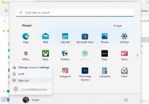Cách đăng xuất khỏi Windows 11 