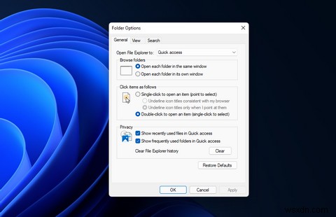 Cách tùy chỉnh File Explorer trong Windows 11 