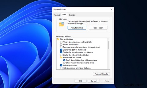 Cách tùy chỉnh File Explorer trong Windows 11 
