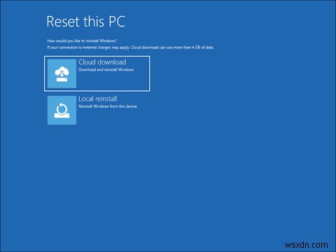 Cách khôi phục cài đặt gốc cho Windows 11 mà không cần mật khẩu quản trị viên 