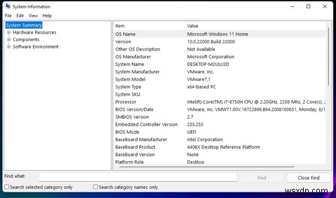 5 cách kiểm tra thông tin hệ thống trong Windows 11 