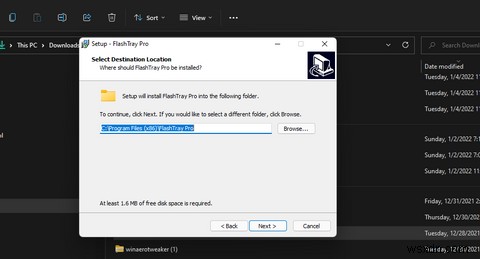 Cách thêm menu phím tắt vào khay hệ thống Windows 11 