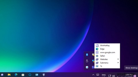 Cách thêm menu phím tắt vào khay hệ thống Windows 11 