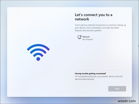 Cách cài đặt và thiết lập Windows 11 mà không cần kết nối Internet 