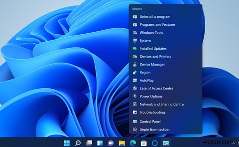 Cách thiết lập phím tắt bảng điều khiển trong Windows 11 