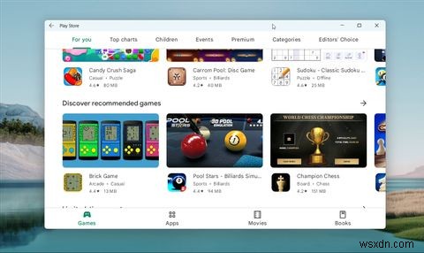 Cách cài đặt Cửa hàng Google Play trên Windows 11 