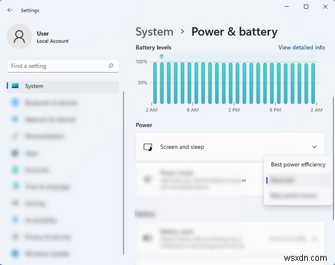 Cách cải thiện thời lượng pin trên Windows 11 