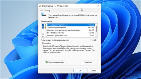 Cách giải phóng dung lượng đĩa sau khi nâng cấp lên Windows 11 