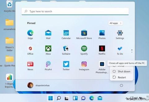 6 cách tắt Windows 11 