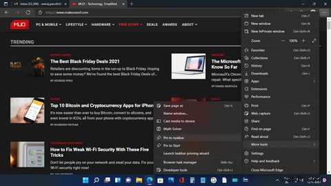 Cách ghim Hầu hết mọi thứ vào Thanh tác vụ Windows 11 