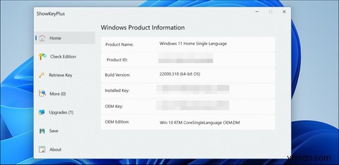 Cách tìm khóa sản phẩm Windows 11 của bạn 