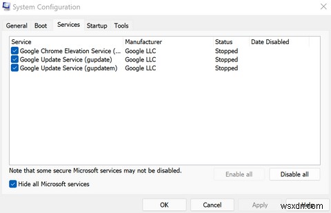 Cách thực hiện khởi động sạch trên Windows 11 