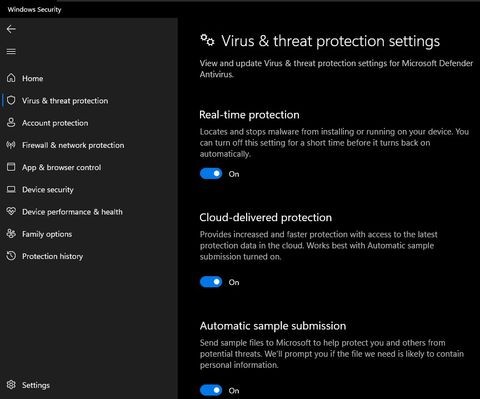 Cách tắt Microsoft Defender trong Windows 11 