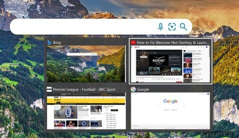 Cách thêm hình thu nhỏ của tab vào Google Chrome 