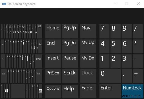 Không có Numpad? Không vấn đề gì! Cách nhận bàn phím số trong Windows 