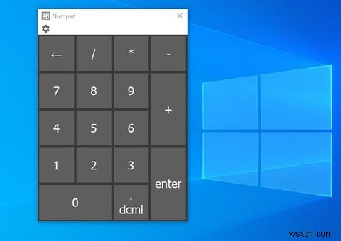 Không có Numpad? Không vấn đề gì! Cách nhận bàn phím số trong Windows 