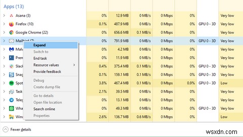 Cách sử dụng Trình quản lý tác vụ Windows 