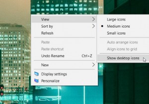 4 cách để ẩn biểu tượng màn hình trên Windows 