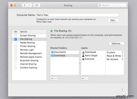 Cách dễ dàng chia sẻ tệp giữa Mac và Windows 