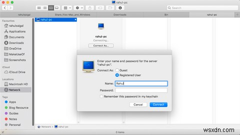 Cách dễ dàng chia sẻ tệp giữa Mac và Windows 