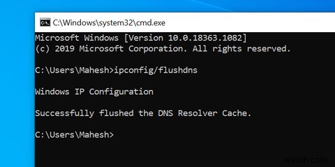 Cách sửa lỗi DNS_PROBE_FINISHED_NXDOMAIN 