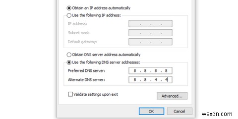 Cách sửa lỗi DNS_PROBE_FINISHED_NXDOMAIN 