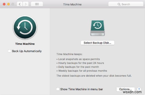 Cách xóa bản sao lưu Cỗ máy thời gian cũ trên máy Mac của bạn 