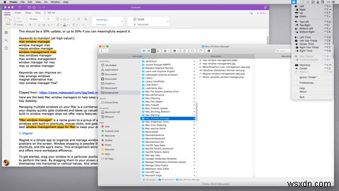 6 công cụ quản lý cửa sổ Mac tốt nhất 