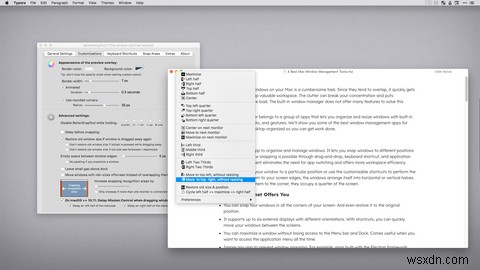 6 công cụ quản lý cửa sổ Mac tốt nhất 