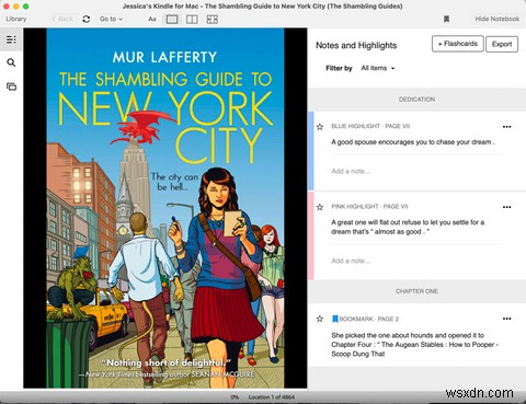 Cách sử dụng Kindle for Mac để đọc sách và ghi chú trên máy Mac của bạn 