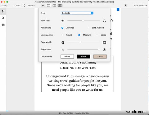 Cách sử dụng Kindle for Mac để đọc sách và ghi chú trên máy Mac của bạn 