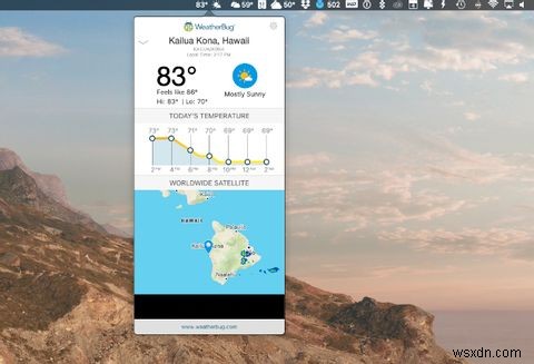 7 ứng dụng thời tiết tốt nhất cho Mac 