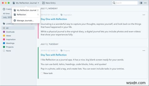 7 ứng dụng nhật ký tốt nhất dành cho Mac để ghi lại suy nghĩ của bạn 