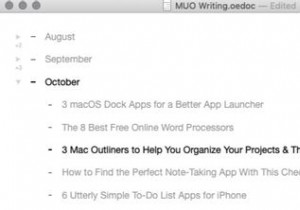 5 Trình phác thảo Mac giúp bạn tổ chức các dự án và ý tưởng của mình 