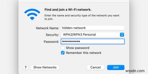 Cách kết nối với mạng Wi-Fi ẩn trong macOS 
