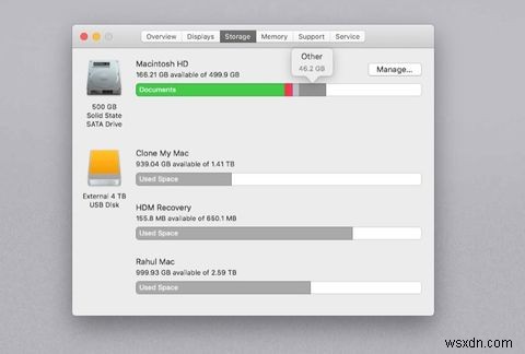 Bộ nhớ “Khác” trên Mac là gì và bạn xóa nó như thế nào? 