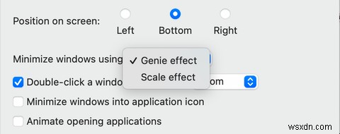 Ngay lập tức làm cho máy Mac của bạn cảm thấy nhanh hơn bằng cách tắt Hiệu ứng Genie 