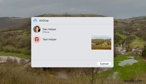 Cách AirDrop từ iPhone hoặc Mac 