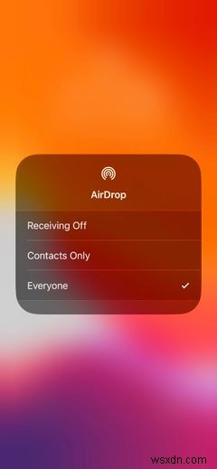 Cách AirDrop từ iPhone hoặc Mac 