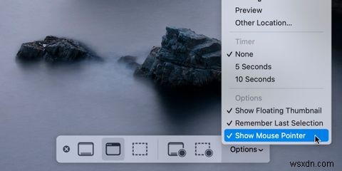 Cách hiển thị con trỏ của bạn trong ảnh chụp màn hình Mac 