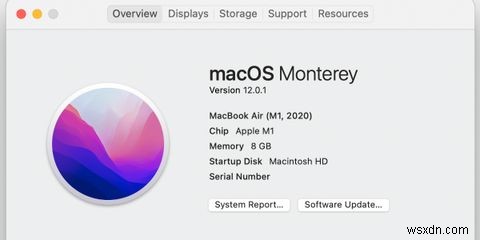 Cách kiểm tra phiên bản macOS bạn đã cài đặt 