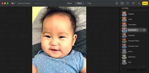 Cách chỉnh sửa video bằng ứng dụng Photos trên máy Mac 