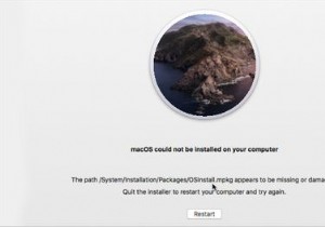 Cách khắc phục lỗi không thể cài đặt macOS trên máy tính của bạn 