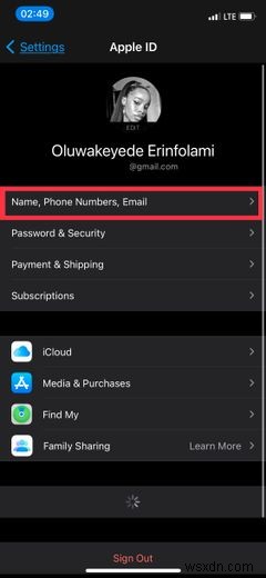 Cách thay đổi địa chỉ email Apple ID của bạn 