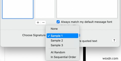 Cá nhân hóa email của bạn bằng cách thêm chữ ký email vào thư trên máy Mac của bạn 